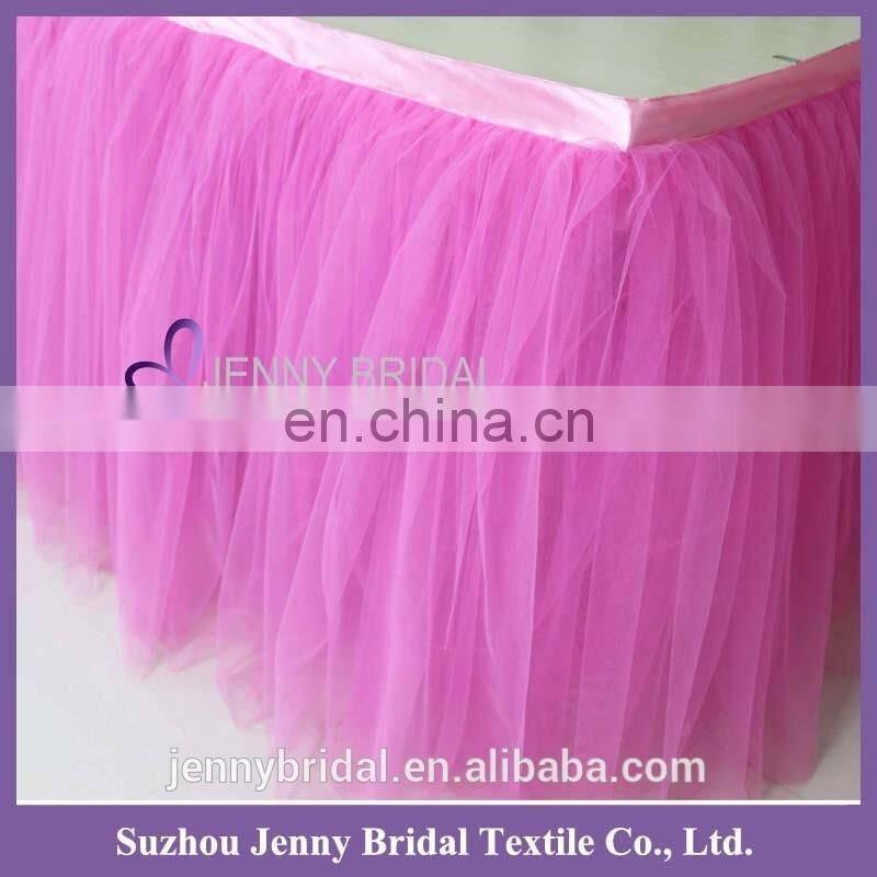 TC091#024 tulle lace fabric african french net hard tulle net fabric for table skirt
