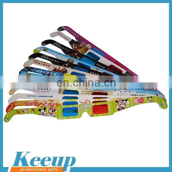 Disposable 3D Glasses Paper Best Promotional Giveaways