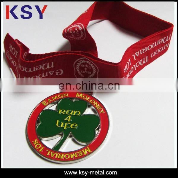 Gold silver bronze sports metal zinc alloy medal