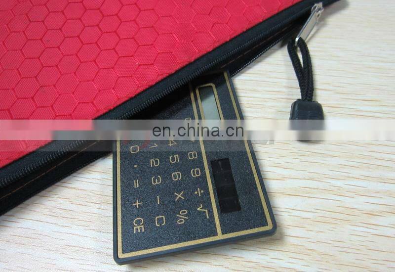 Solar Power 3mm Slim Full Function Emergency Calculator