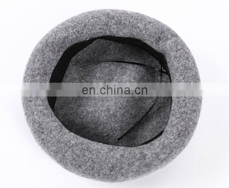 Baby Kids Wool Berets Children girl Autumn Winter Hats Fashion Solid Color warm family match hats