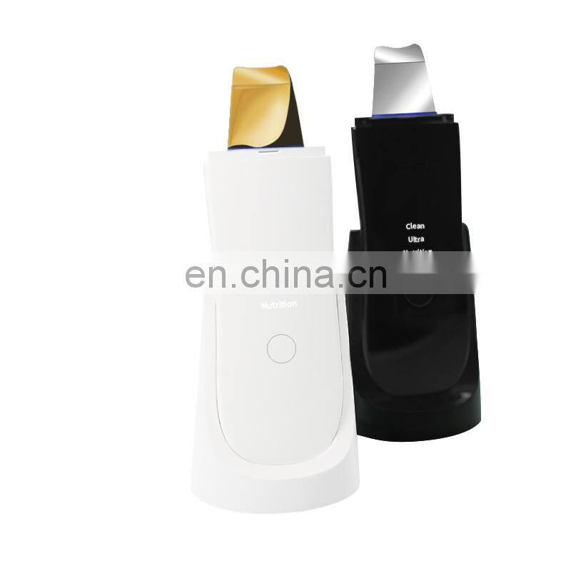 Acne & Pore Cleaner Facial Cleaning Brush Remove Dead Skin Ultrasonic Skin Scrubber Spatula