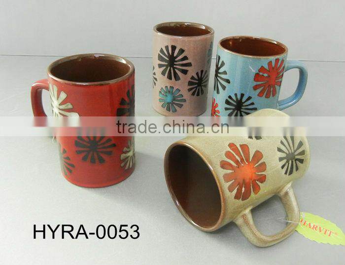 11oz Promotional color glaze mug