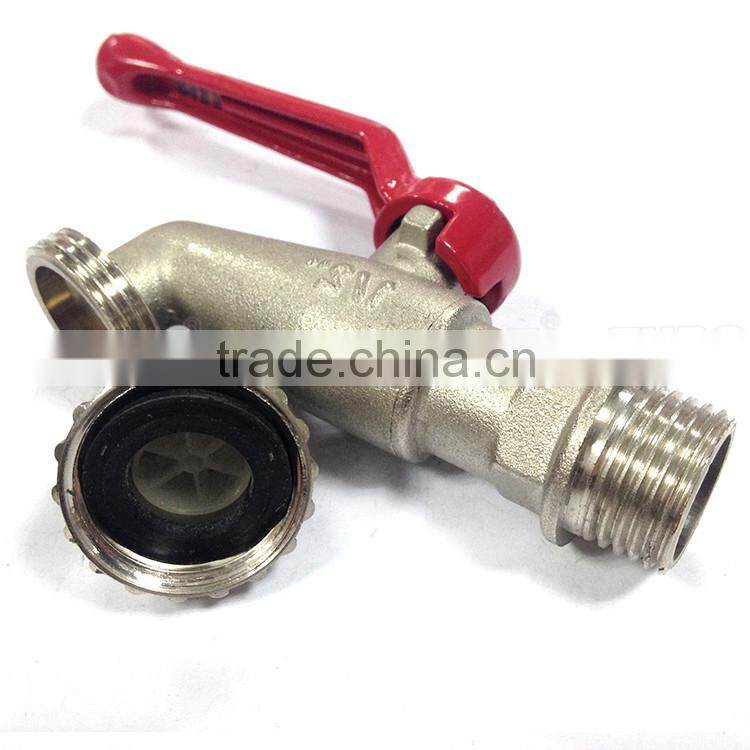 1/2" 3/4" 1" bibcock brass tap wall mounted made in Yuhuan