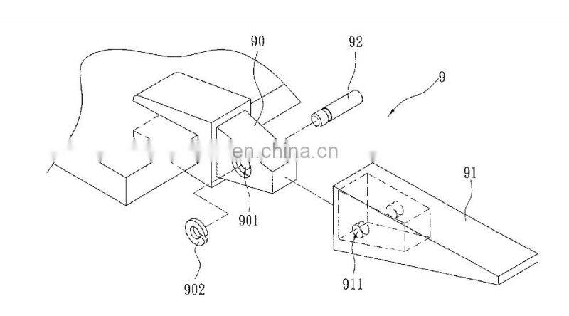 Excavator bucket parts forging long tip bucket teeth 9W8452RC