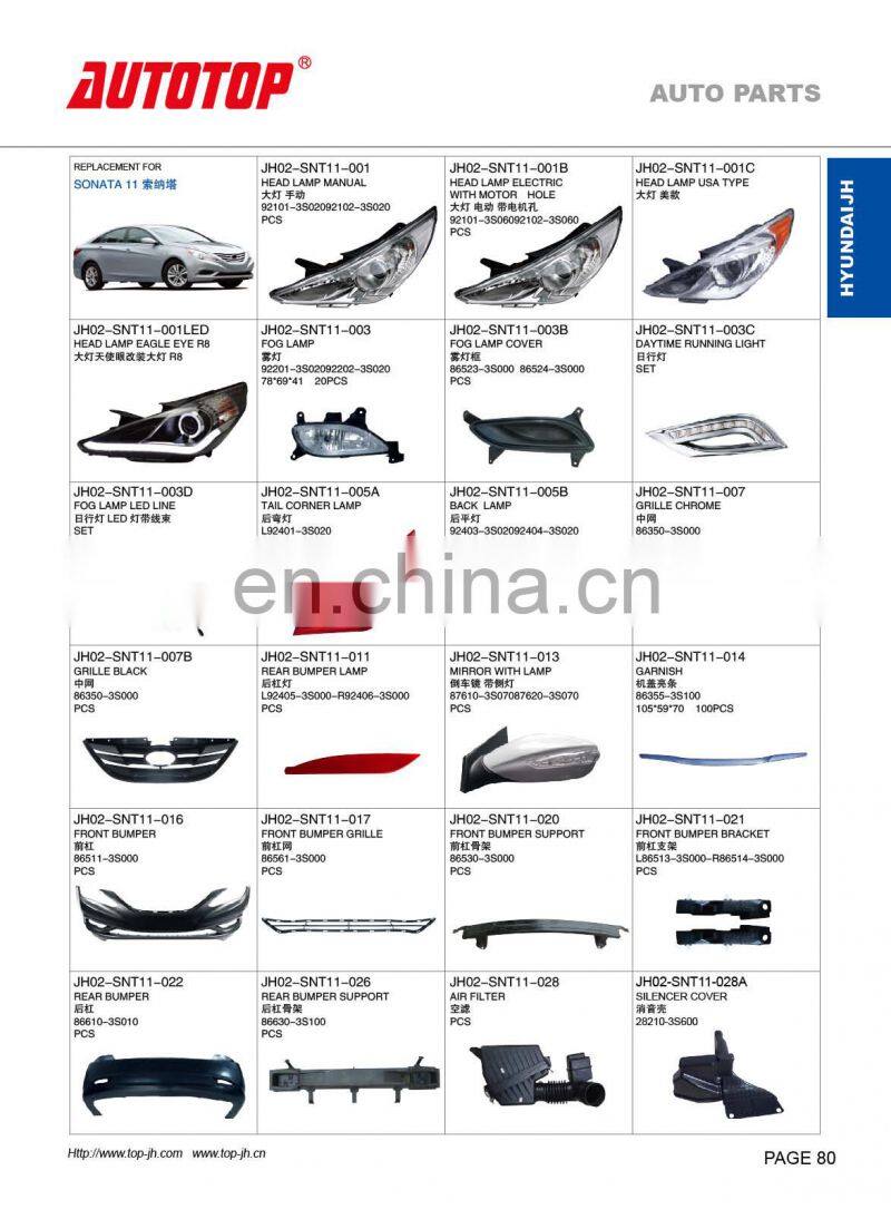 CARVAL/JH/AUTOTOP AUTO PARTS FOR HYUNDA SONATA 2011