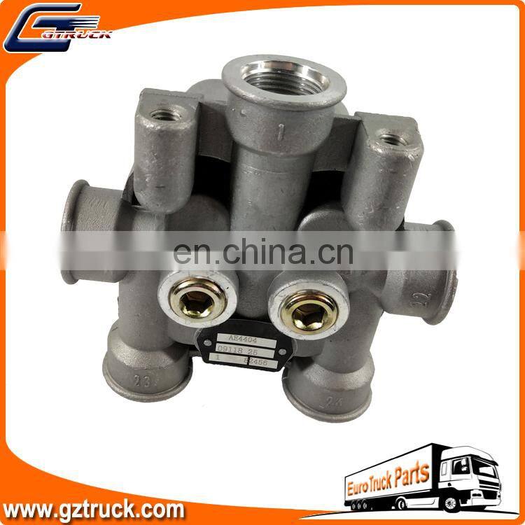 Four Way Protection Valve Oem AE4404 0024317406 0034314106 for MB Truck Multi Circuit Valve