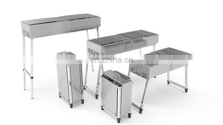 Barbecue Grill Machine Outdoor Barrel Stainless BBQ Charcoal Grill Yakiniku Machine