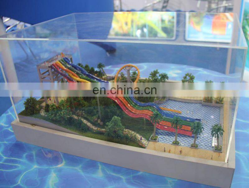 Ho scale model making for amusement park/water park,miniature figure for sale