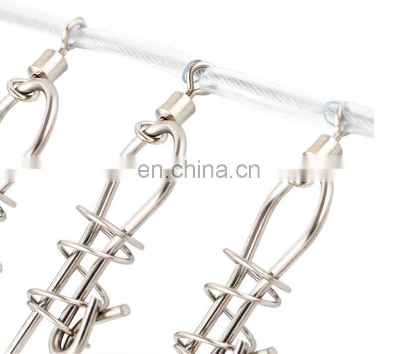 Amazon 5m 10m Popular Live Fish Buckle Lock Fish Pliers Stainless Steel Wire String Fish Control Fishing Lock