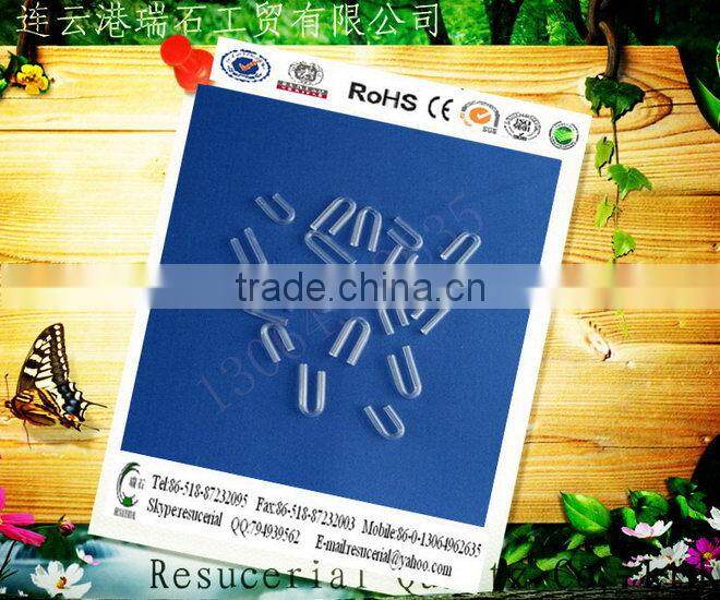 High quality hot sale u bend quartz tubes for sale