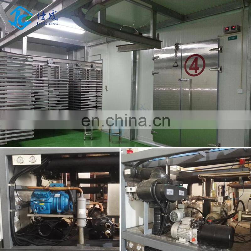 Chinese factory industrial freeze dryer meat drying refrigerator quick freeze machine/fresh milk freeze