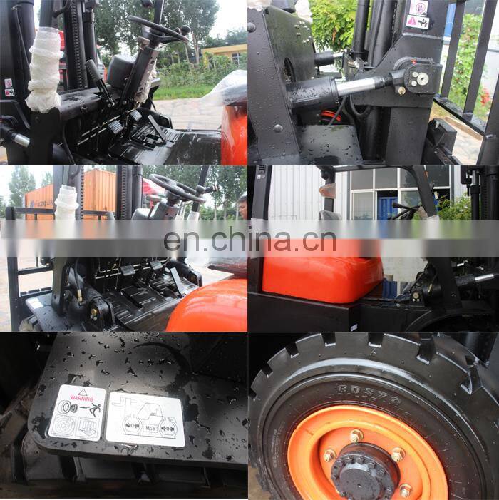Efficient 3 ton 3.5 ton 5 ton diesel forklift truck with side shift