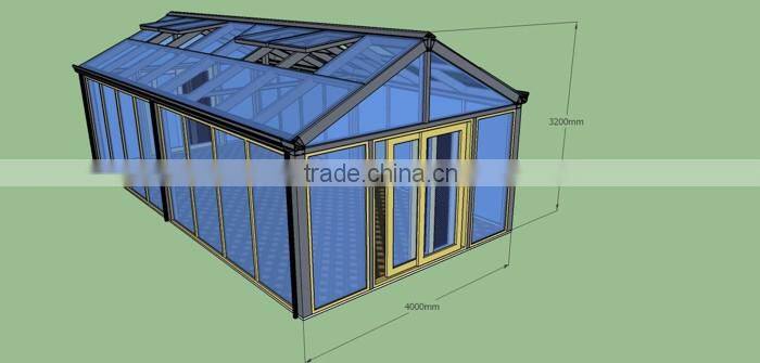 Hot New Products Low Price Modern Custom Design Glass House
