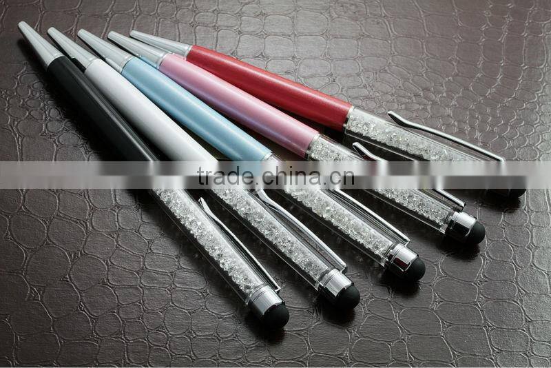 Crystal bling stylus pen for smart phone touch pen crystal ipad