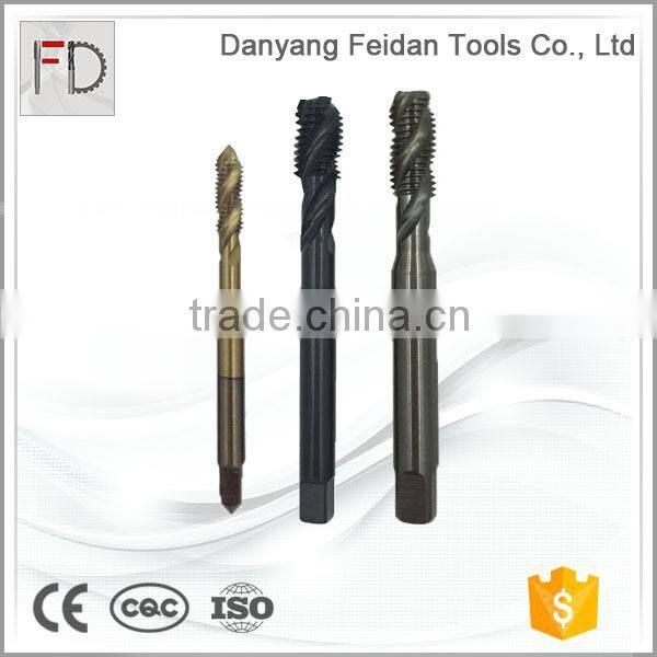 Metric Size Titanium Coated Ground HSS Thread Roll Forming Tap