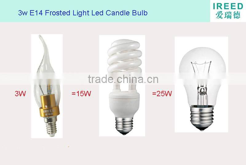 high quality new design 2014 led candle light with ce rohs