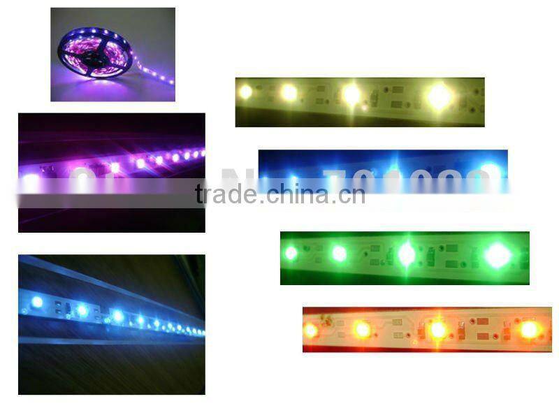 2012 Hot Sales! Free Shipping Super Bright RGB LED SMD5050 Strip Light 60LED/METER CE&RoHS 2 Years Warranty Waterproof IP67