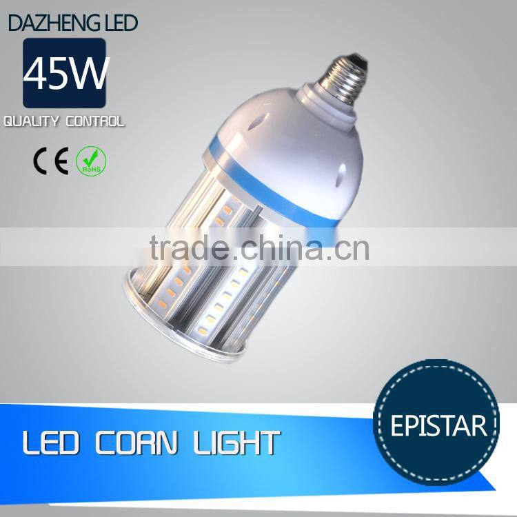 220V 45W LED Light corn bulb E27 60LED White/warm white led corn lamp