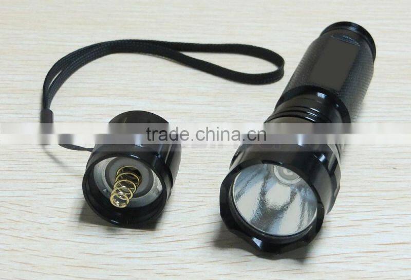 Professional Tail Press Aluminum 1 LED UV Black Light Torch