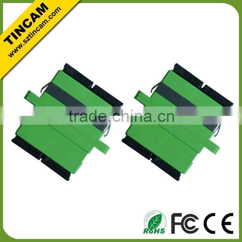 SC APC SM DX fiber optic adapter