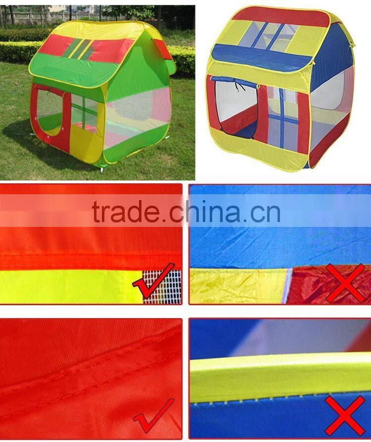 Outdoor Camping Baby Game Children House Colorful Kids Playing Pop-up Play Tent