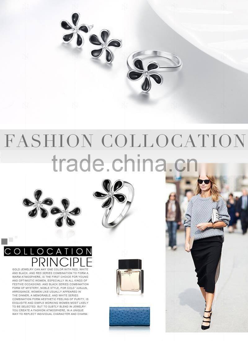 2016 Fashion style White Gold Plated Jewelry Set wholesale