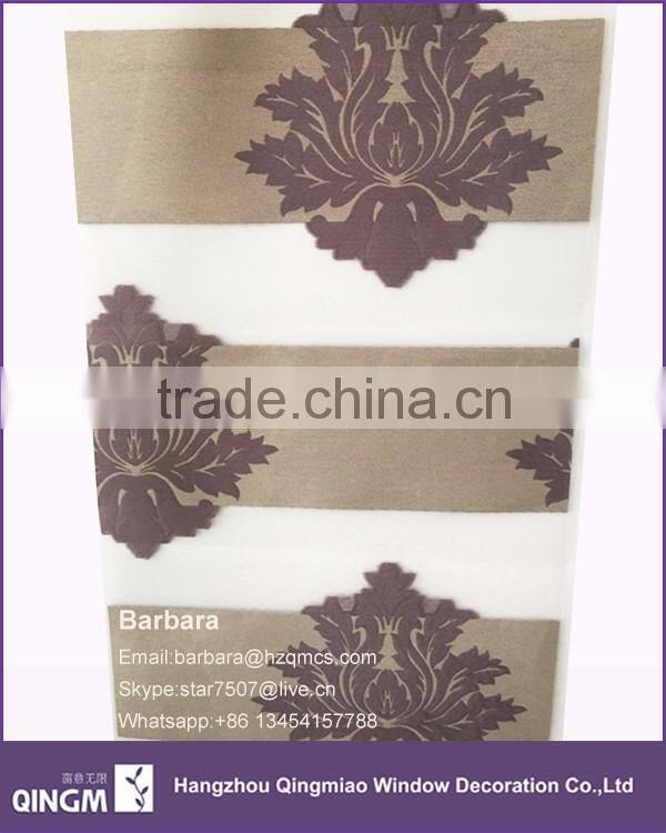 China home decoration modern latest window designs zebra blinds for living room