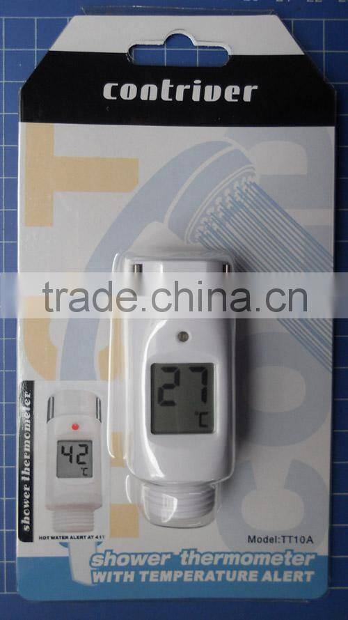 2014 hot sale ROHS digital shower head thermometer