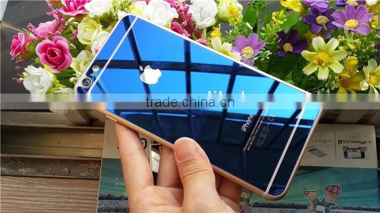 Color Full screen cover tempered glass screen protector for iphone 6, film for iphone 6 plus