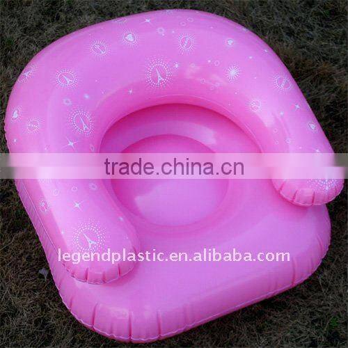 inflatable single football sofa