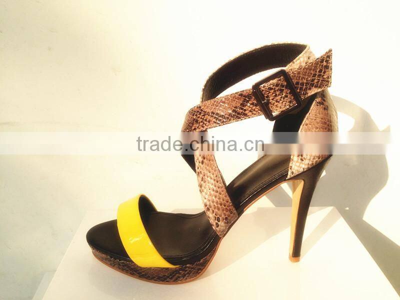 Private Label Women Heels Shoes Ankle Strap Woman Sandals Fashionable Drop Ship Ladies High Heel Sandals