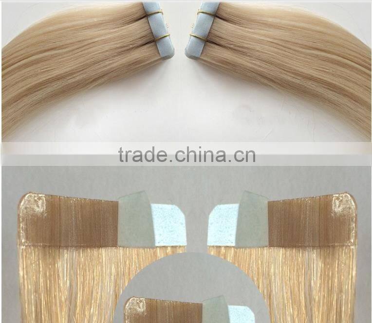 100% human hair braiding hair tape hair extensions european remy