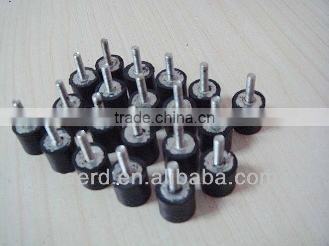 low noise columniform rubber mount