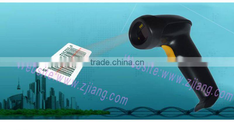 USB/Serial interface auto-sensing type 1d 2d laser barcode scanner