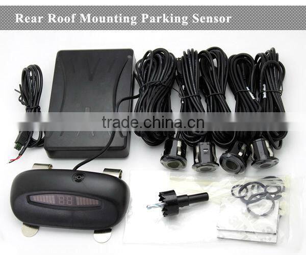 Parking sensor camera with car display