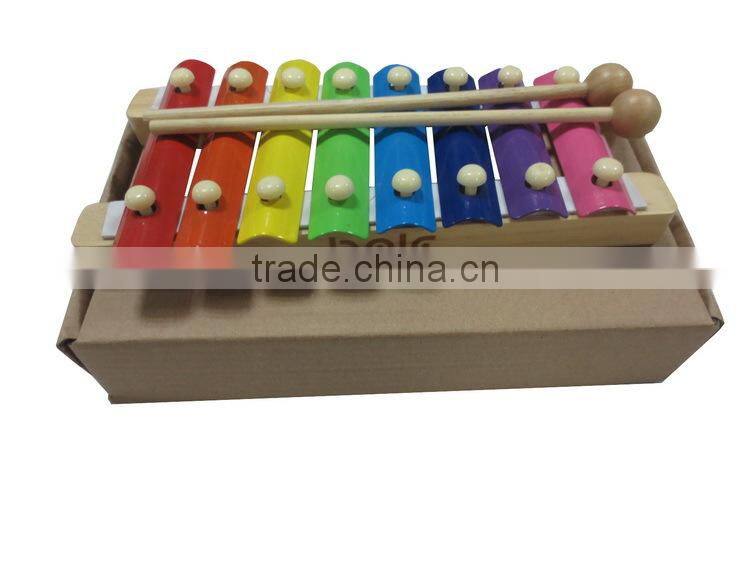 EN71/ASTM high quality wooden musical toys for children OEM/ODM wooden kids learning xylophone