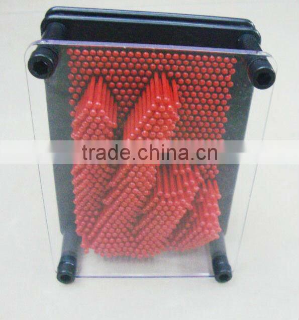 Novelty Toy/Promotional Gift/Plastic 3D Pin Art/Educational Toy