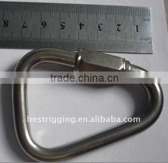 Zinc Plated & stainless steel AISI 304 316 Quick Link In Rigging Hardware Manufacturer