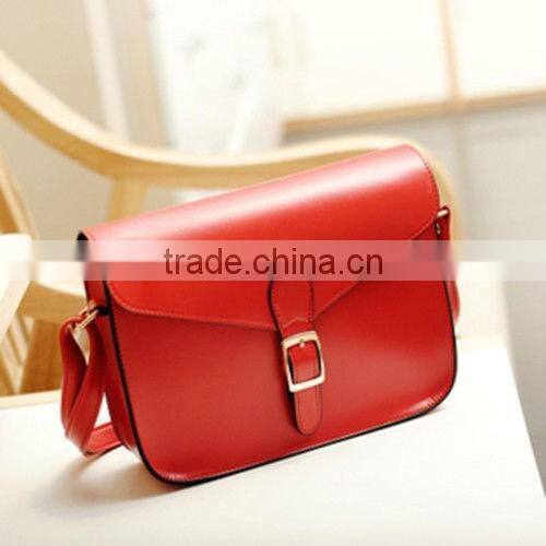 2016 Alibaba express china fancy leather shoulder bag popular leather lady bags classical girl waterproof bags