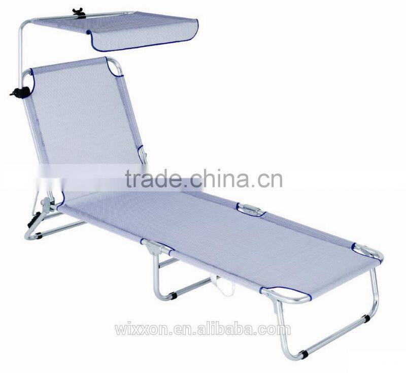 Folding Beach Chair Sun Shade