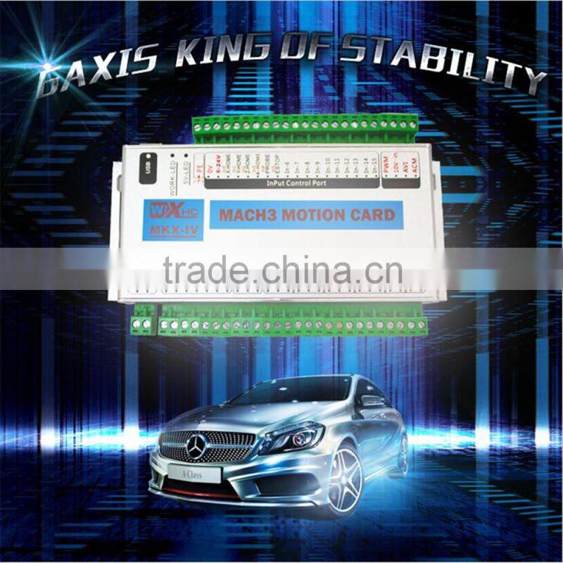 4 Axis USB Mach3 motion control card motion controller card2000KHZ