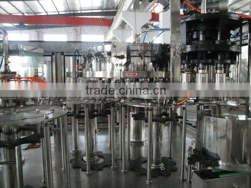 TRIBLOCK FILLING MACHINE For glass bottle/pet bottle