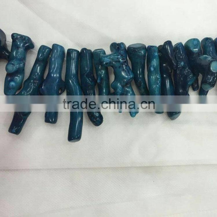 wholsale bulk Bamboo coral dyed in red for jewellery decoration