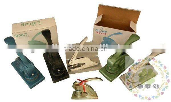 Custom letters handle grips metal embossed logo