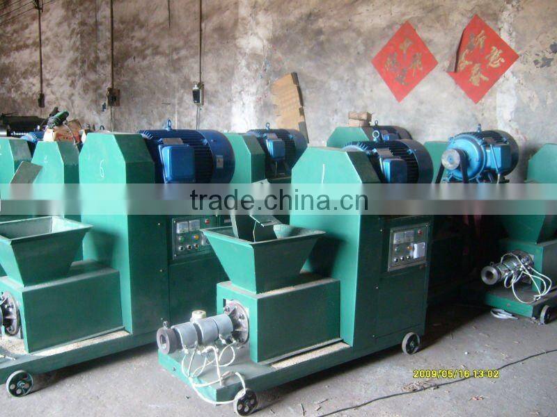 sawdust briquette press/charcoal bar making machine