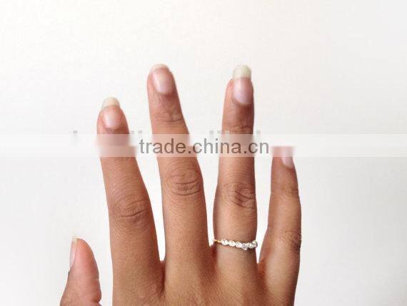 Butterfly Silver Crystal Rings Gemstone Rings Fashion Rings