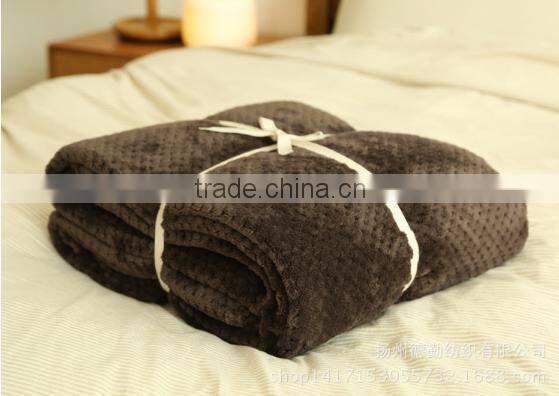 ryohin keikaku MUJI wind mesh flannel blanket thickening coral blanket air conditioning blanket that leisure sofa mat