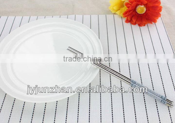 High quality Korea Stainless chopstick with flower/ OEM chopsticks