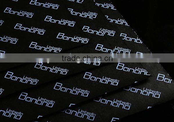 Black tissue paper for clothes